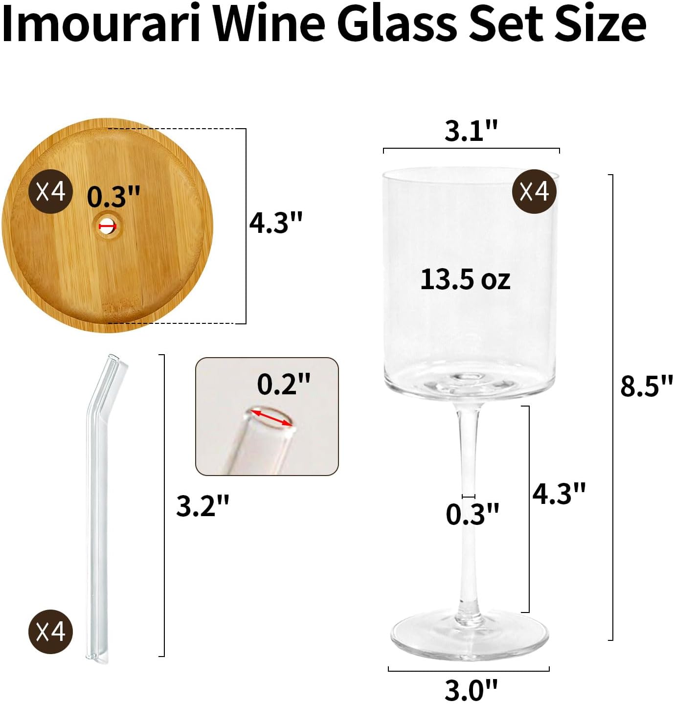 Elegant Wine & Snack Glass Set