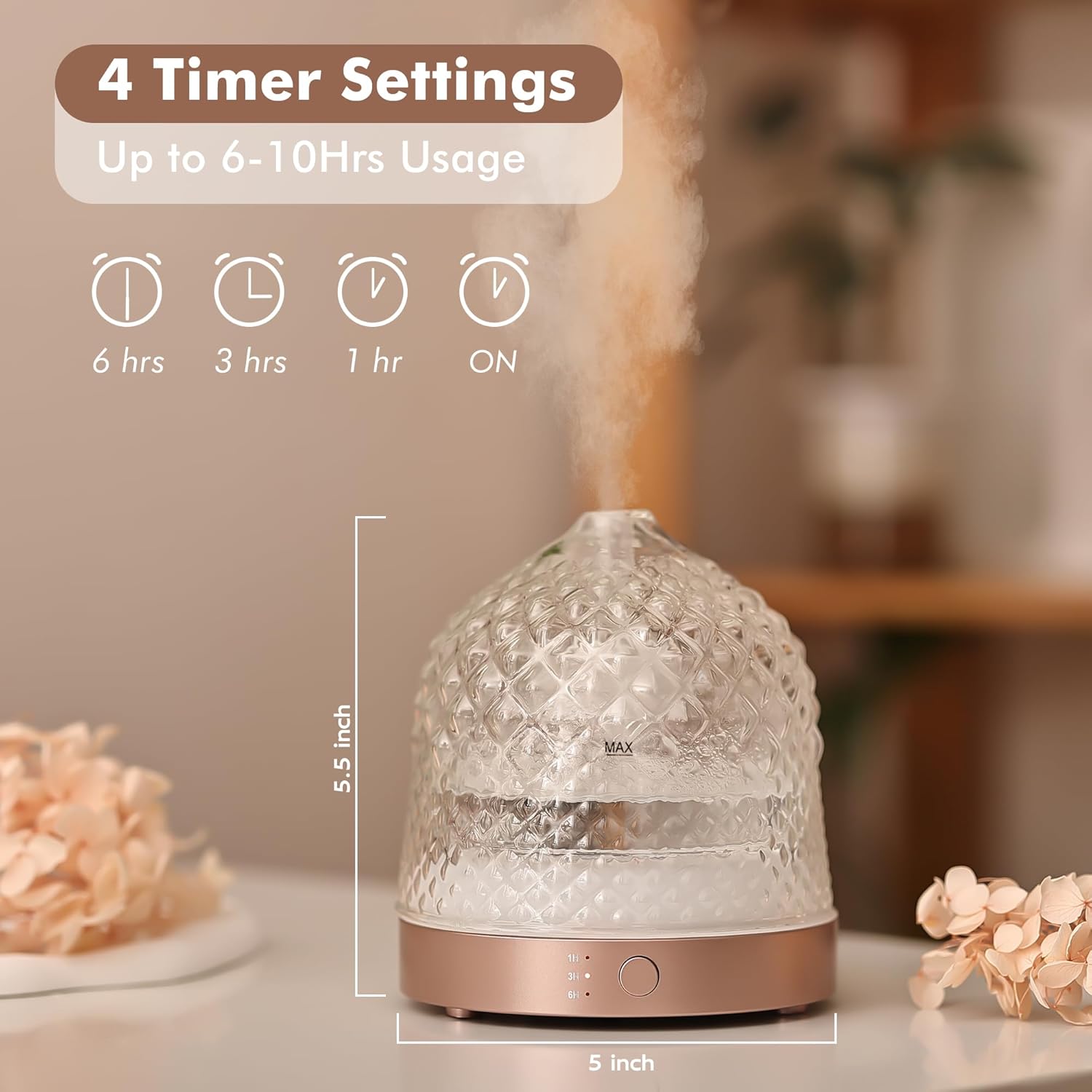 Colorful Glow Aromatherapy Diffuser