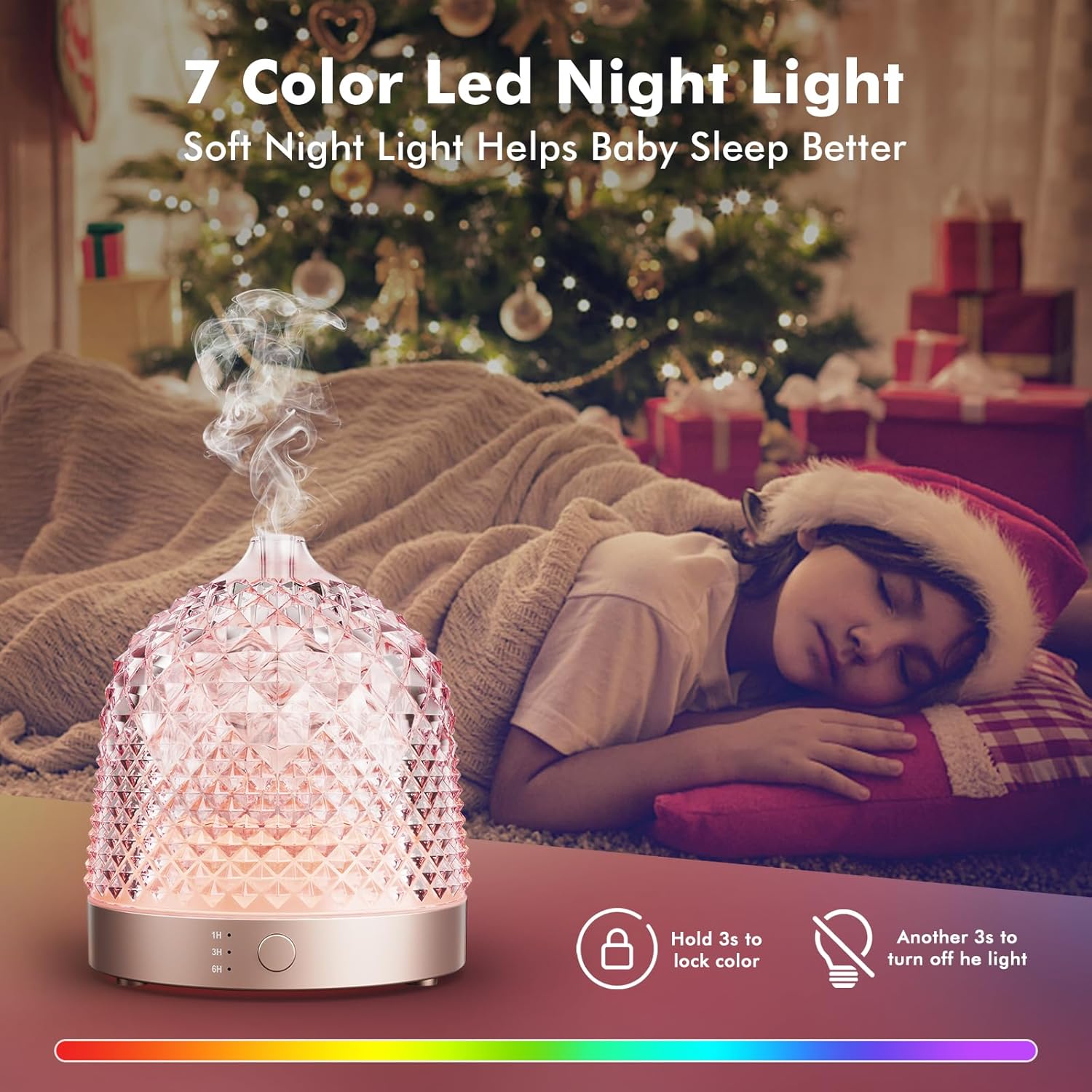 Colorful Glow Aromatherapy Diffuser