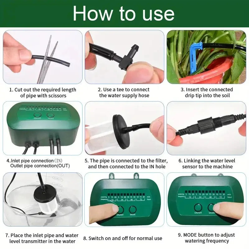 Smart Solar Plant Watering Kit